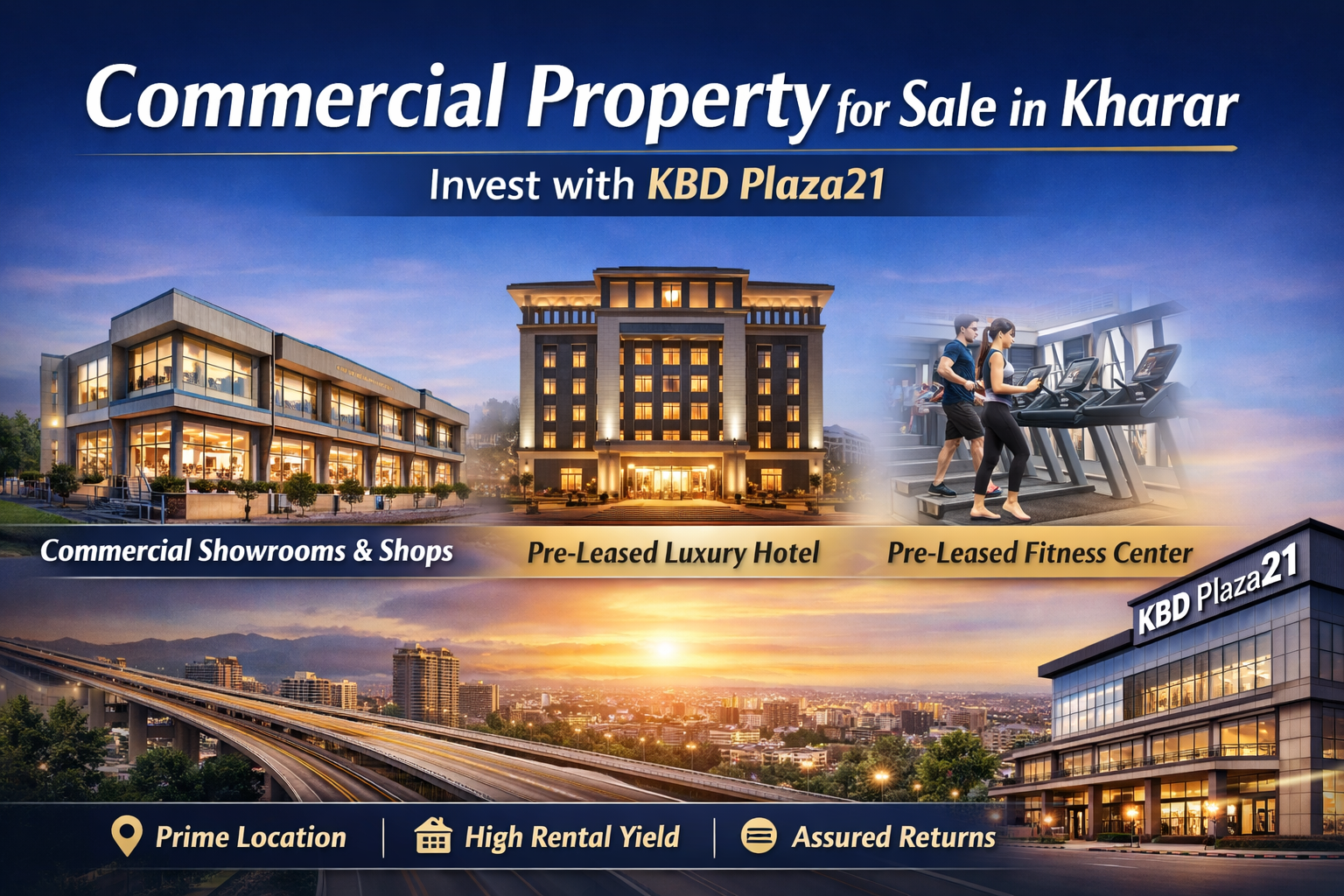 Commercial property investment at KBD Plaza21